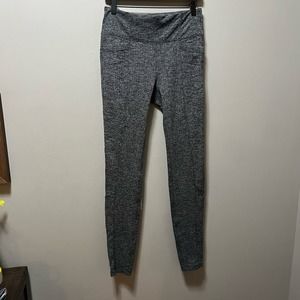 Athleta Herringbone Metro High‎ Waisted Leggings size Medium Tall